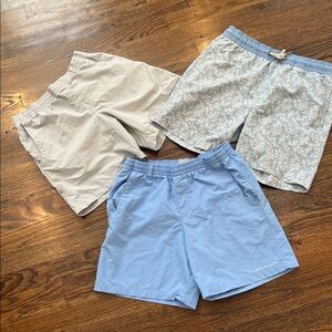Three pair boys shorts or swim trunks size large to extra large